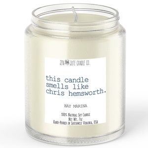 Cette bougie sent le Chris Hemsworth