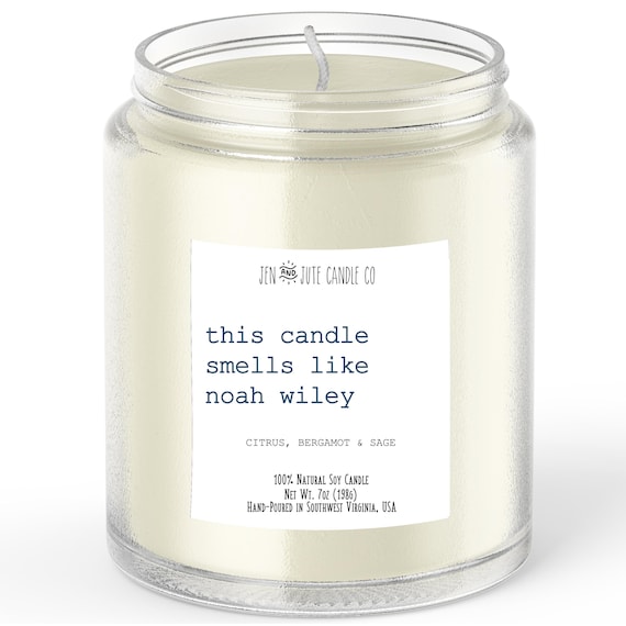 this candle smells like noah wiley