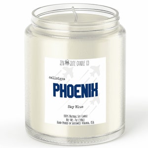 callsign: phoenix | a TGM fandom inspired candle