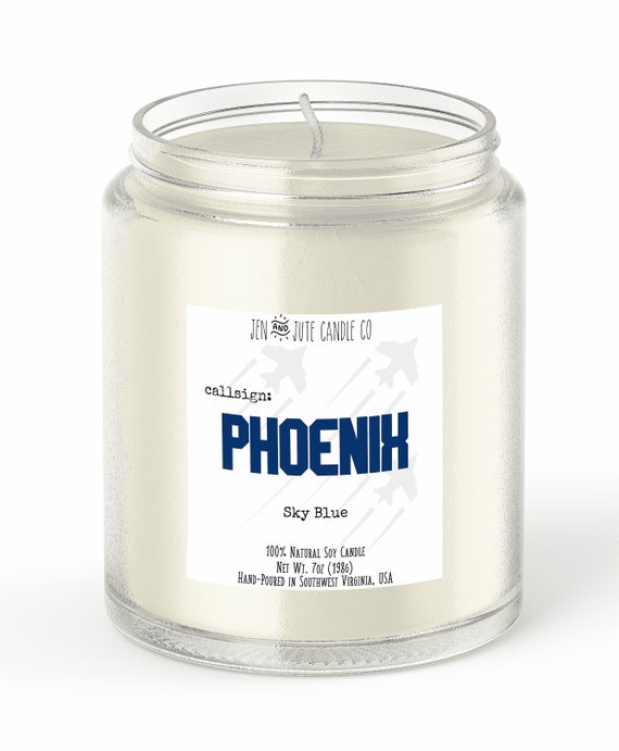 callsign: phoenix | a TGM fandom inspired candle