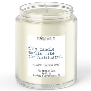 this candle smells like tom hiddleston