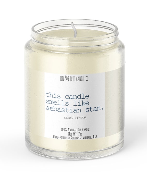 this candle smells like sebastian stan