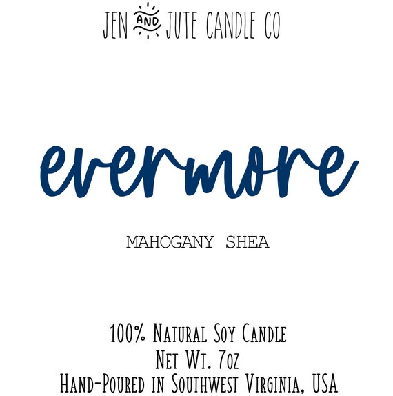 evermore | a listening candle