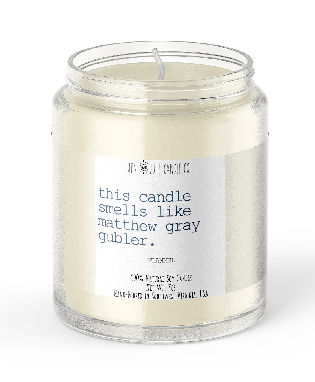 This Candle Smells Like Matthew Gray Gubler Etsy