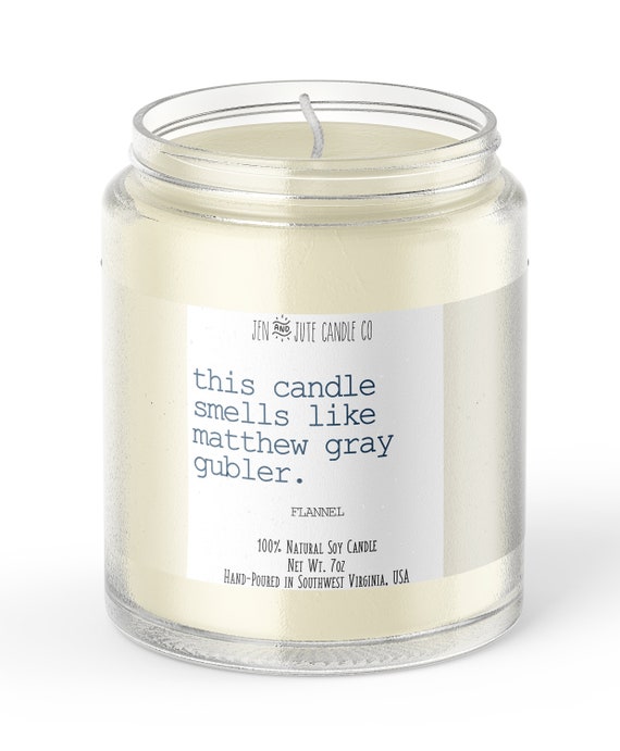 this candle smells like matthew gray gubler