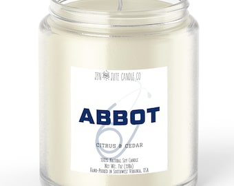 ABBOT | a PITT inspired candle