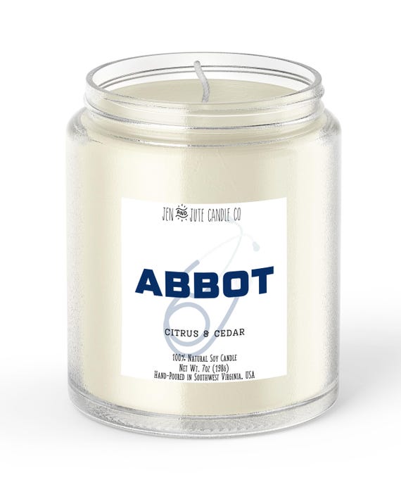 ABBOT | a PITT inspired candle