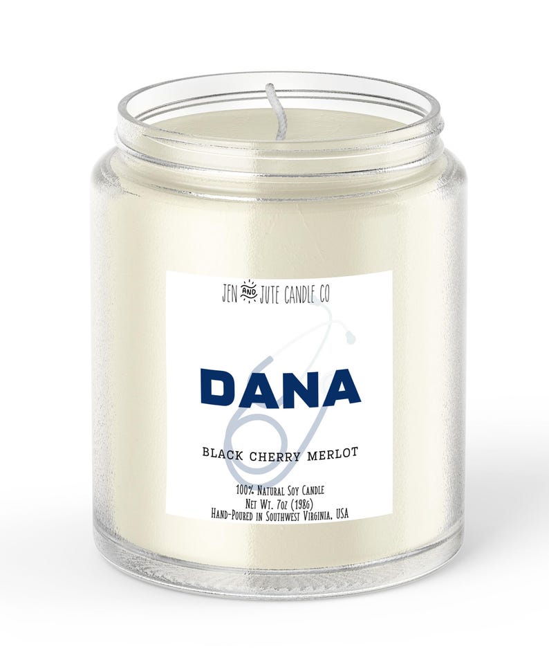 DANA | a PITT Inspired Candle - Etsy