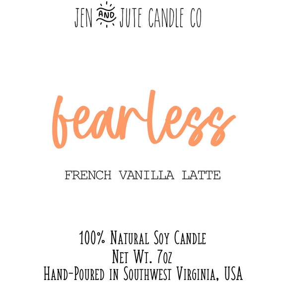 fearless | a listening candle