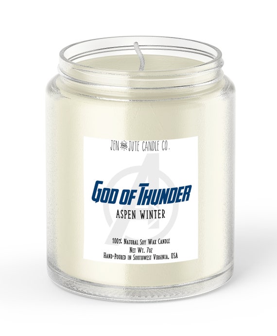God of Thunder | an Infinity Heroes Candle