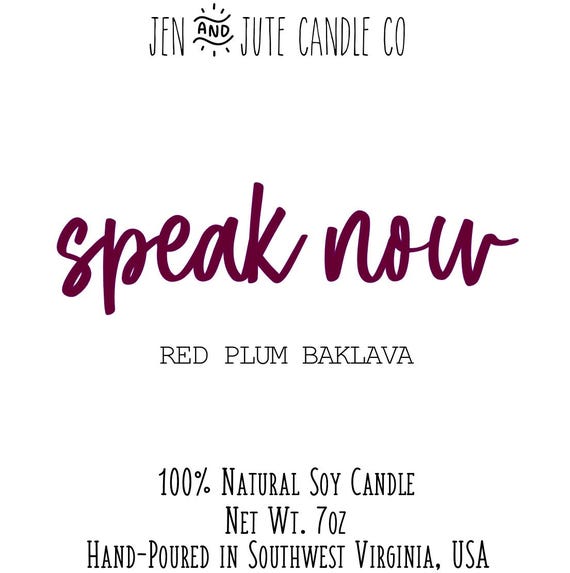 speak | a listening candle