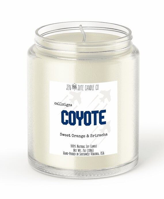 callsign: coyote | a TGM fandom inspired candle