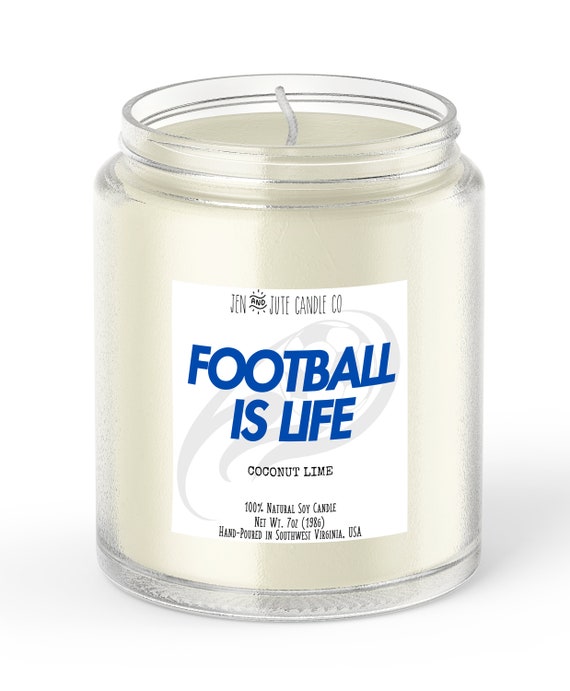 FOOTBALL IS LIFE | a Ted Lasso inspired candle