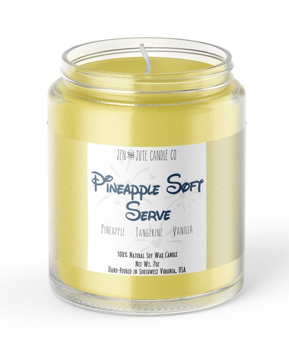 Pineapple Soft Serve Candle