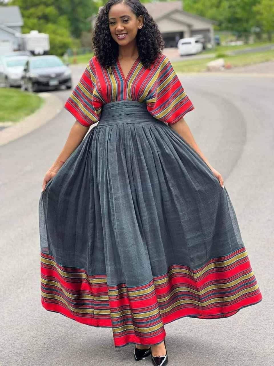 Oromofashiondesigne Oromo Dress