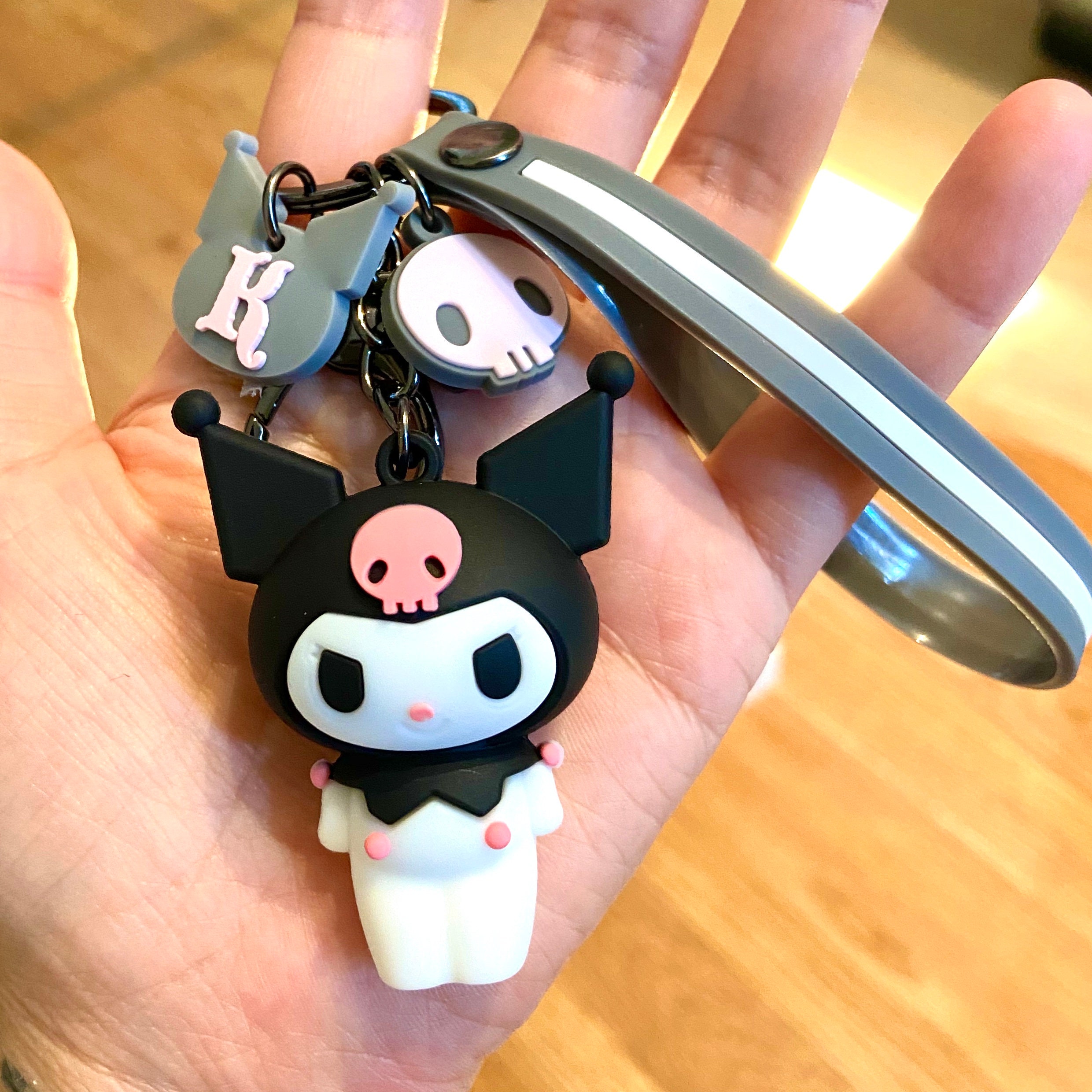 3D Cartoon Keychain Sanrio Characters Hello Kitty Kuromi My Etsy