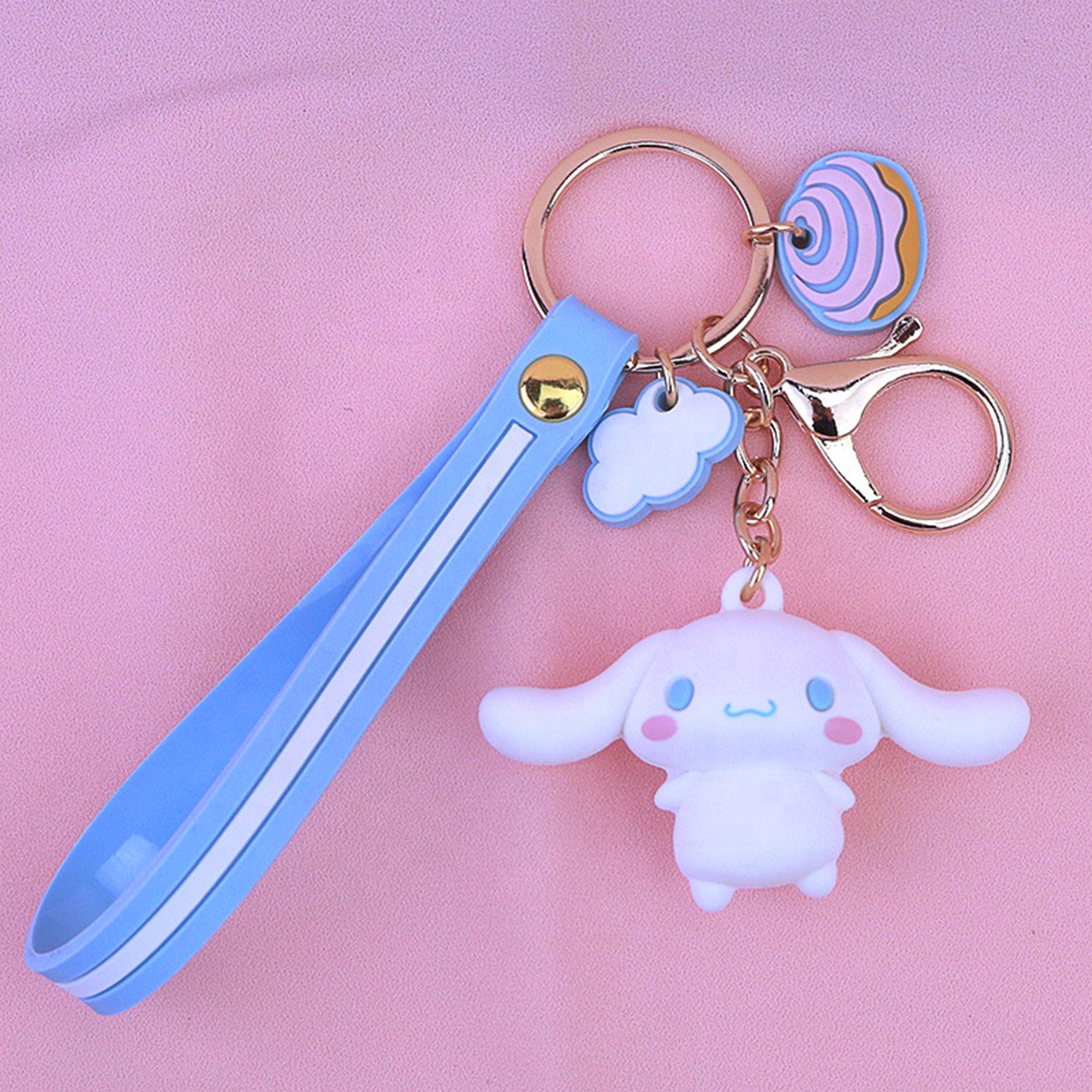 3D Cartoon Keychain Sanrio Characters Hello Kitty Kuromi My Etsy