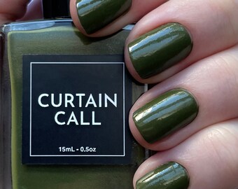 CADY- Deep Green Nail Polish - Broadway Nail Polish - Vegan Nail Polish - Cruelty Free - Broadway Gifts