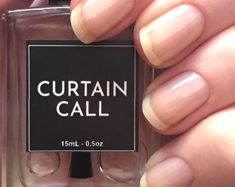 On A Clear Day Top Coat - Clear Coat Nail Polish - Broadway Nail Polish - Vegan Nail Polish - Cruelty Free - Broadway Gifts