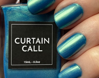 ARIEL - Teal Shimmer Nail Polish - Broadway Nail Polish - Vegan Nail Polish - Cruelty Free - Broadway Gifts