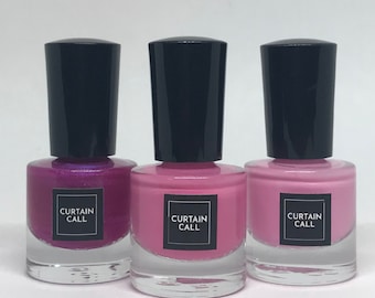 PLASTICS MINI BUNDLE - Mini Mean Girls Nail Polish Trio - Broadway Nail Polish - Vegan Nail Polish - Cruelty Free - Broadway Gifts