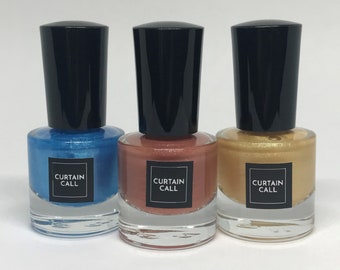 THE SCHUYLER SISTERS Mini Hamilton Nail Polish Trio - Broadway Nail Polish - Vegan Nail Polish - Cruelty Free - Broadway Gifts