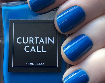 ANNA - Creme Blue Nail Polish - Broadway Nail Polish - Vegan Nail Polish - Cruelty Free - Broadway Gifts