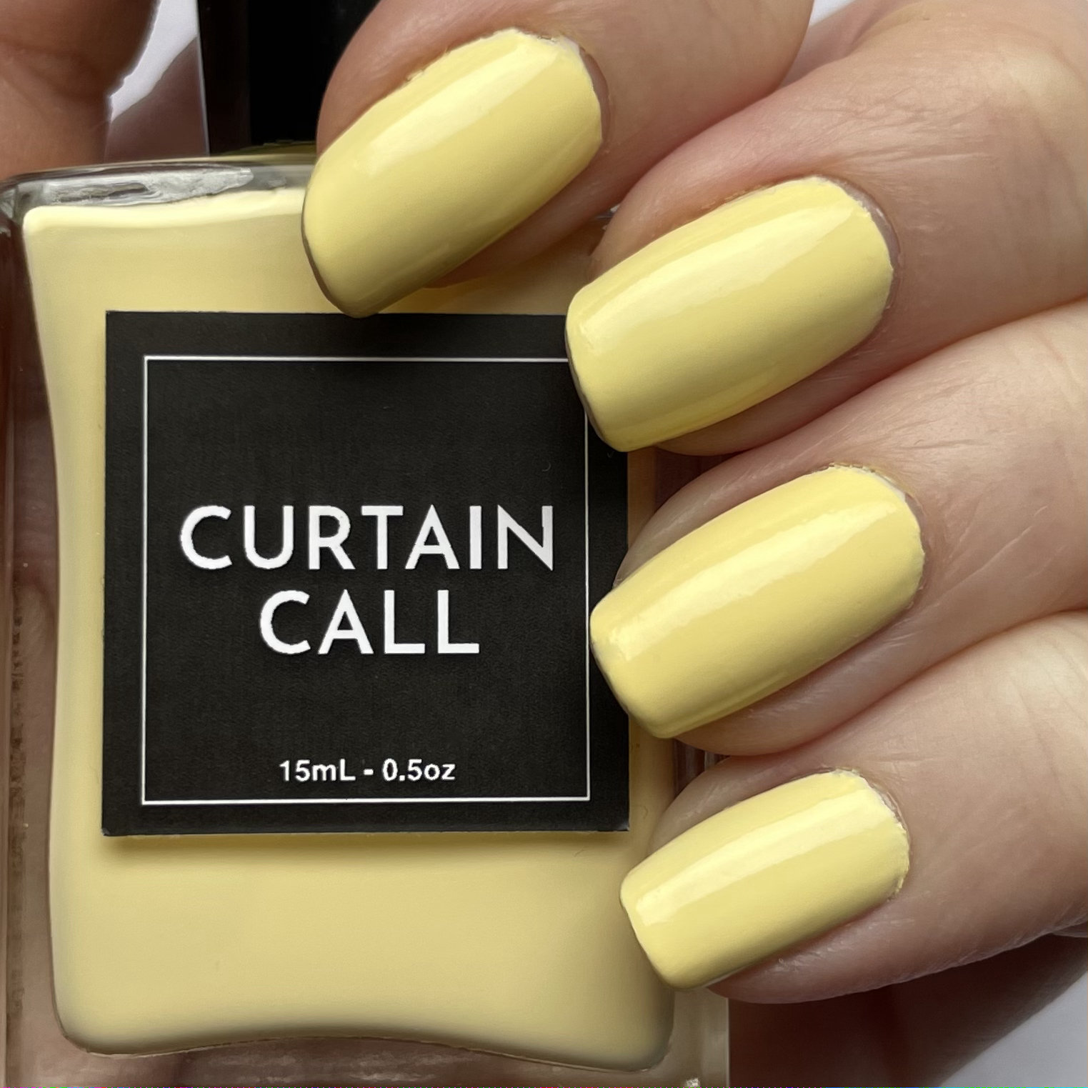LA PIAZZA - Butter Yellow Nail Polish - Broadway Nail Polish