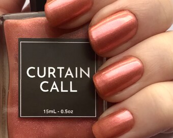 ANGELICA - Sheer Dusty Pink Nail Polish - Broadway Nail Polish - Vegan Nail Polish - Cruelty Free - Broadway Gifts