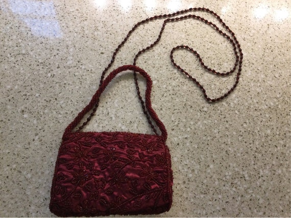 Versatile Beaded Moyna Handbag - image 1