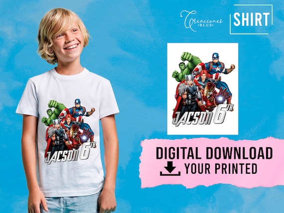 Avengers family t shirts sales