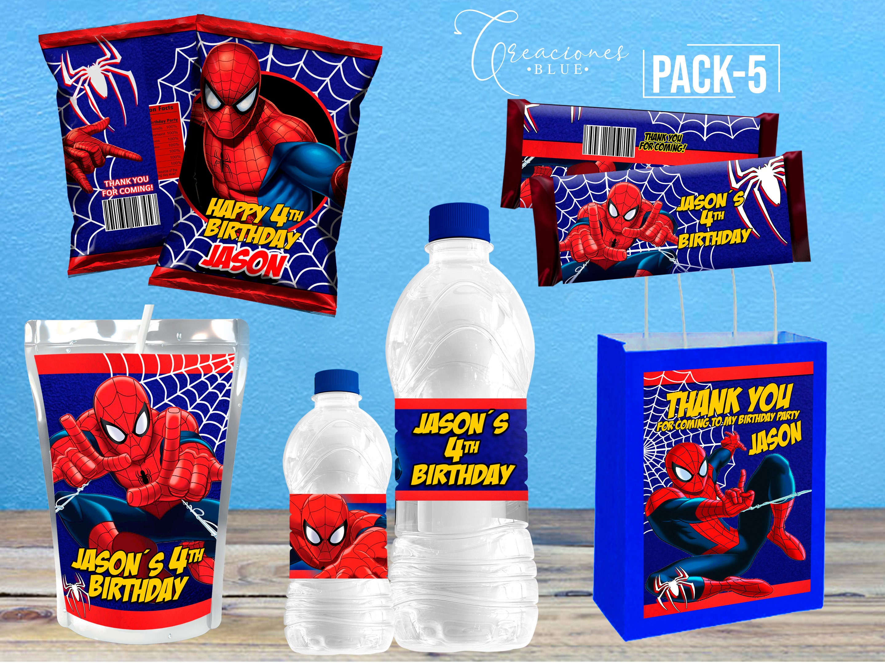Servicio de decoración para fiestas y eventos infantiles: Decoración  Spiderman 2013