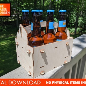 The Michigan 6-Pack - SVG/AI File Download - Glowforge Ready