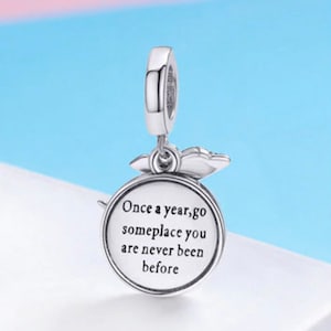 Charms para pulsera, Charms para pulsera pandora, Charm de viaje, Barcelona charm, Charm de plata de ley, Abalorios, Nuevo charm, Fully Stamped