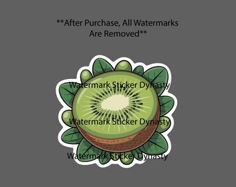 Kiwi Sticker Waterproof Decal Fruit Tree Food Gift NEW