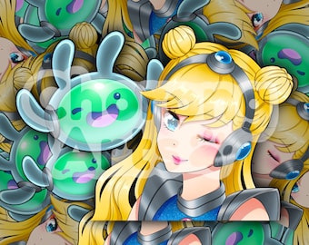 Lux Space Groove League of Legends Peeker Sticker