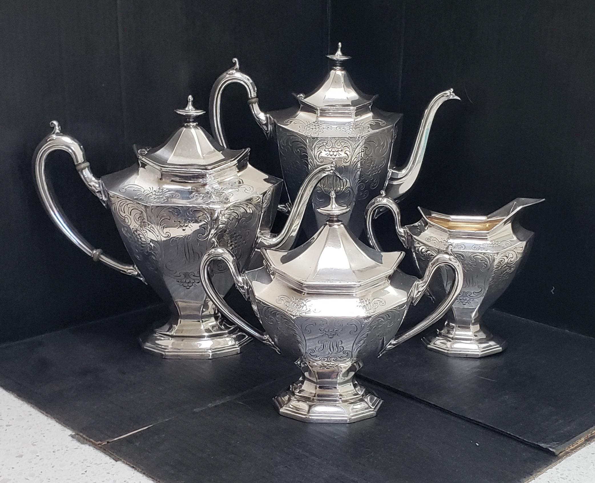 Reed Barton Tea Set - Etsy