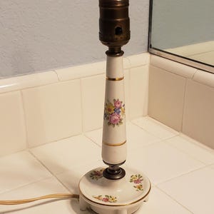 Vintage Porcelain Lamp