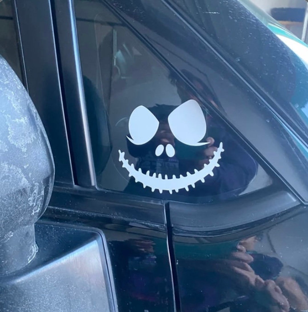 Jack Skellington Car Decal Jack Skellington Sticker Nightmare Before