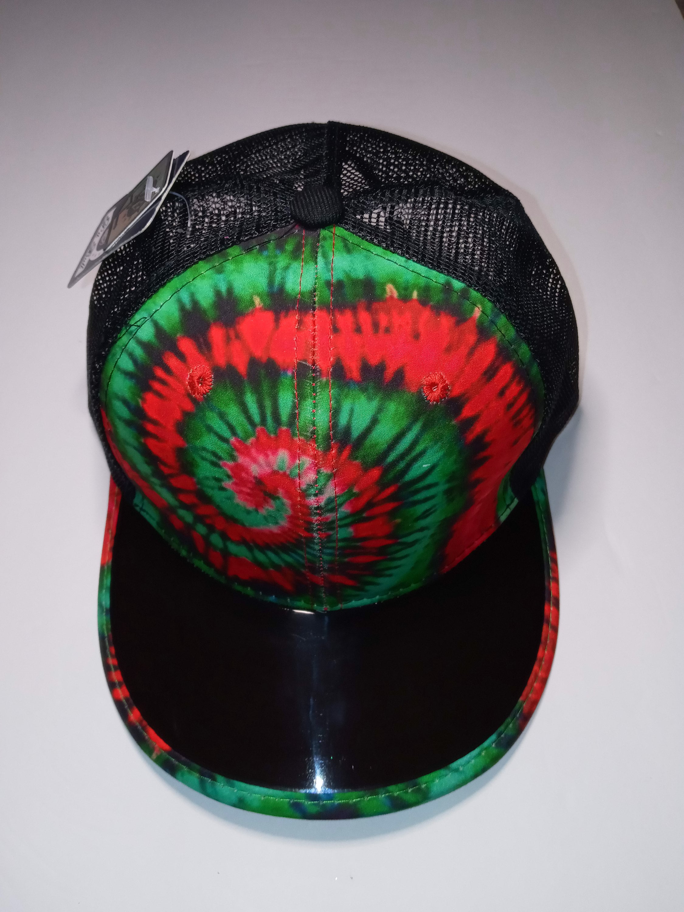 Tie Dye Transparent Visor Trucker Cap / Hat Etsy