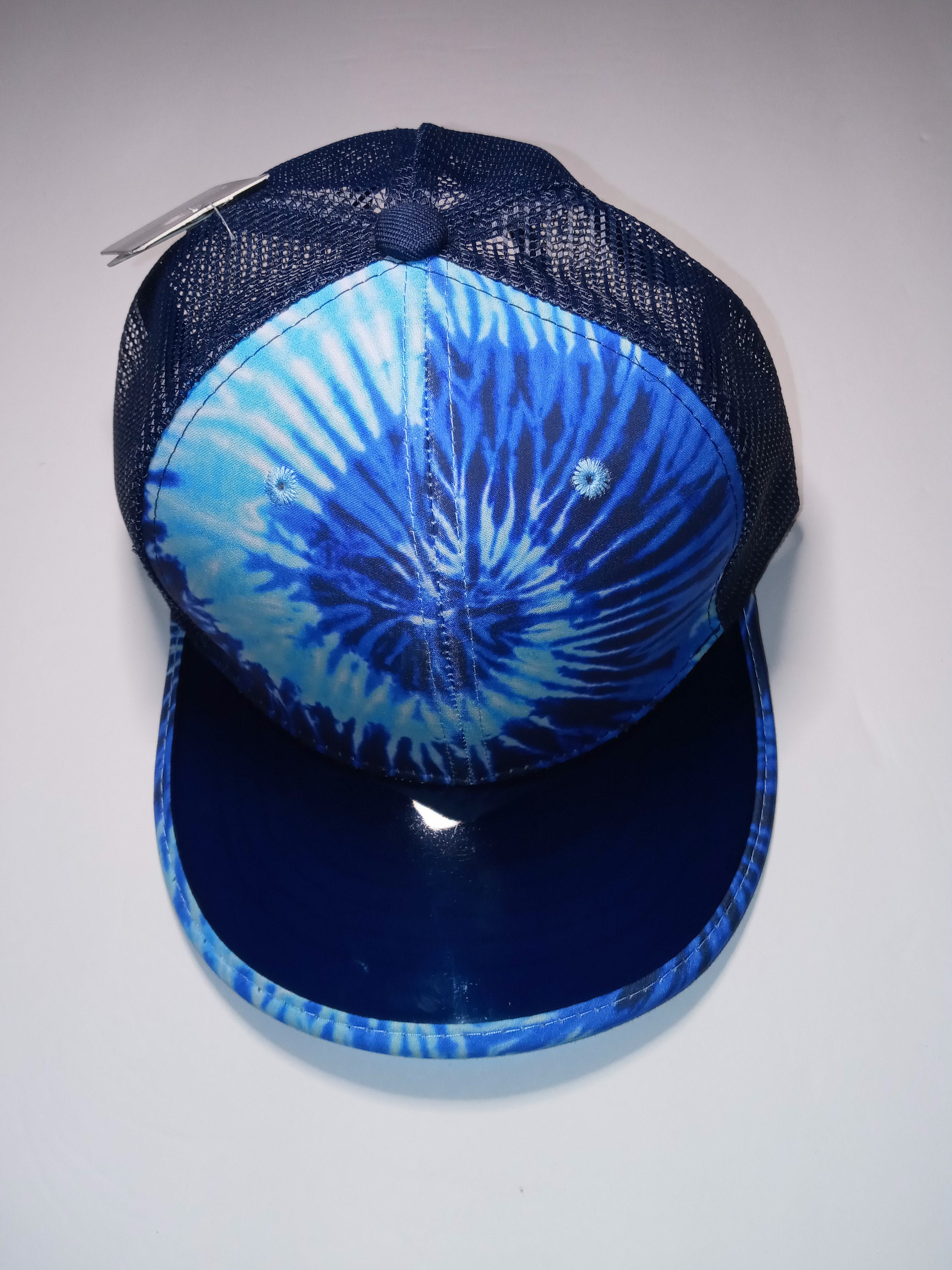 Tie Dye Transparent Visor Trucker Cap / Hat - Etsy