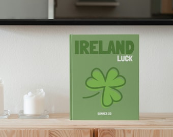 IRELAND Travel Print Photo Book Template | Customizable Coffee Book Table, Travel Journal Printable, Decorative Books, Ebook Template Canva