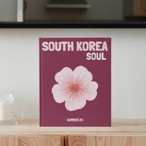 SOUTH KOREA Travel Print Photo Book Template | Customizable Coffee Book Table, Travel Journal, Decorative Books, Ebook Template Canva 2