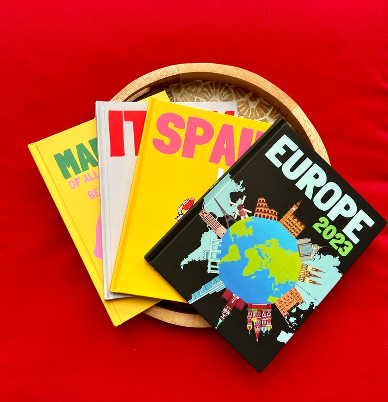 WEDDING Aesthetic Travel Coffee Table Photo Book Template Personalized