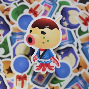 Prueba de tiempo Animal Crossing Zucker Sticker Pack