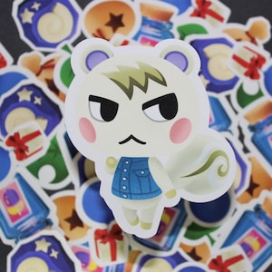 Paquete de pegatinas de Animal Crossing Marshall