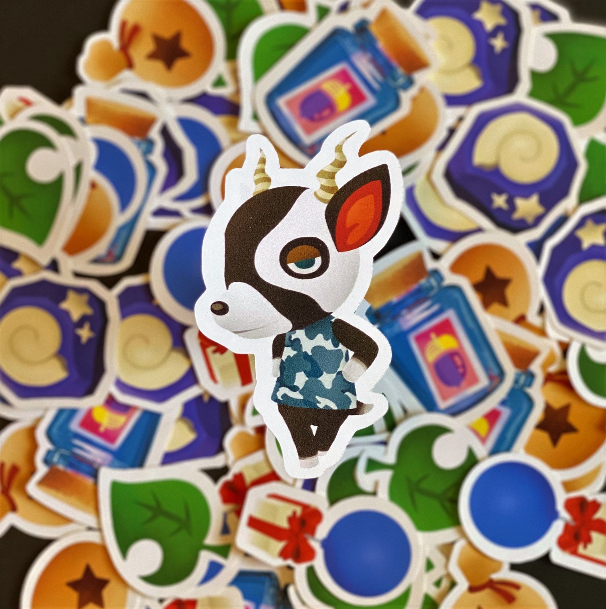 ACNH Zell Sticker Pack Etsy