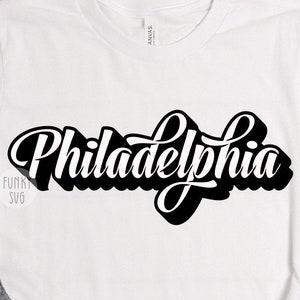 Philadelphia Letter Vector Philadelphia SVG Eps Png, Illustrated Svg, Home States Svg, USA SVG ...