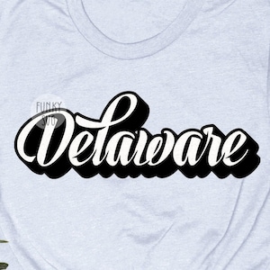 Delaware SVG Eps Png, Illustrated svg, Home States Svg, USA Svg, Patriotic Svg, Cityscape Svg, Shirt Design Cut File