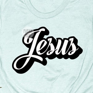 Jesus SVG Eps Png, Illustrated svg, Christian Svg, Religious Svg, Jesus SVG, Shirt Design Cut File